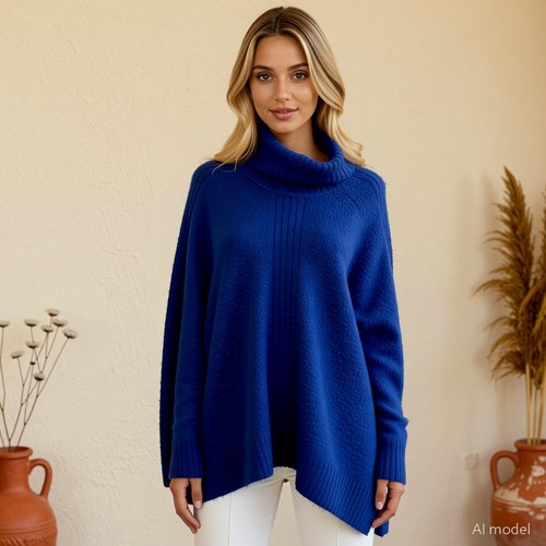Minimal pullover blau - minimal,