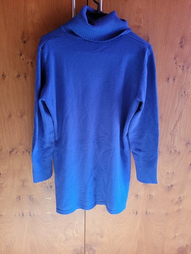 Blau pullover rollkragen - 44/46,