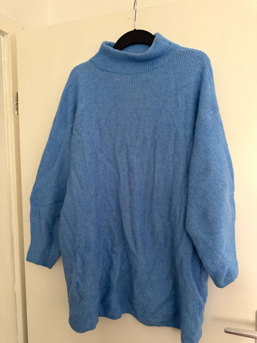 Damen strickpullover blau - h&m,