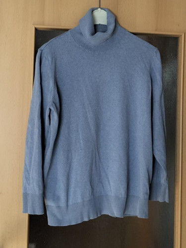 Rollkragen pulli hellblau - pulli, 46
