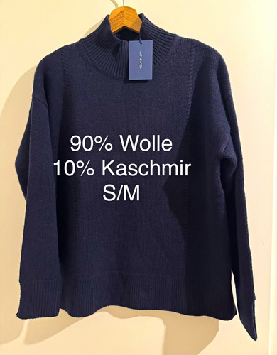 Gant damen pullover blau gr - gant,