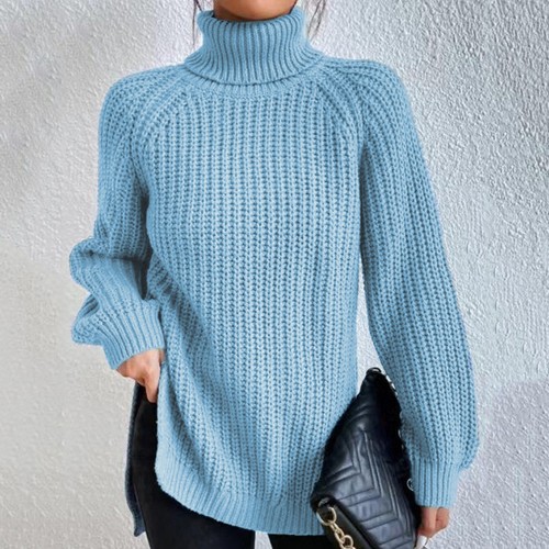 Damen rollkragenpullover warm - damen,
