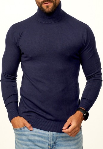 Herren rollkragenpullover slim - herren,